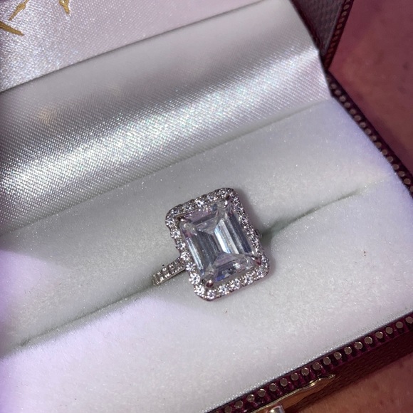 Custom CZ & Diamond Ring - Picture 2 of 10